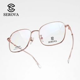 Kính mắt cao cấp hãng SEROVA Leisure SL656 - C1, gọng kính cận