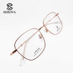 Kính mắt cao cấp hãng SEROVA Leisure SL656 - C1, gọng kính cận