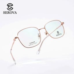 Kính mắt cao cấp hãng SEROVA Leisure SL656 - C1, gọng kính cận