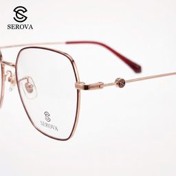 Kính mắt cao cấp hãng SEROVA Leisure SL609 - C105, gọng kính cận