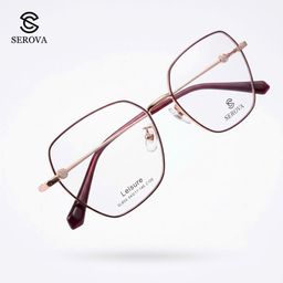 Kính mắt cao cấp hãng SEROVA Leisure SL609 - C105, gọng kính cận