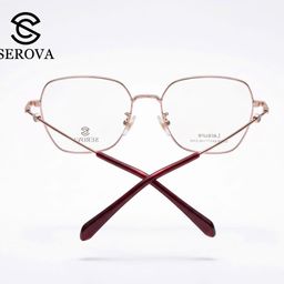 Kính mắt cao cấp hãng SEROVA Leisure SL609 - C105, gọng kính cận