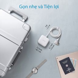 Ổ cắm điện đa năng A9121 (ổ vuông - không hộp) - hàng nhà máy Anker