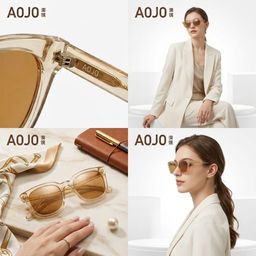 Kính râm cao cấp dành cho nữ chính hãng AOJO SA1829816 C03