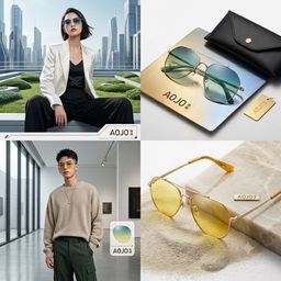 Kính râm cao cấp chính hãng AOJO dành cho nam nữ SA1829827