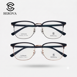 Kính mắt cao cấp hãng SEROVA Leisure SL526 , gọng kính cận