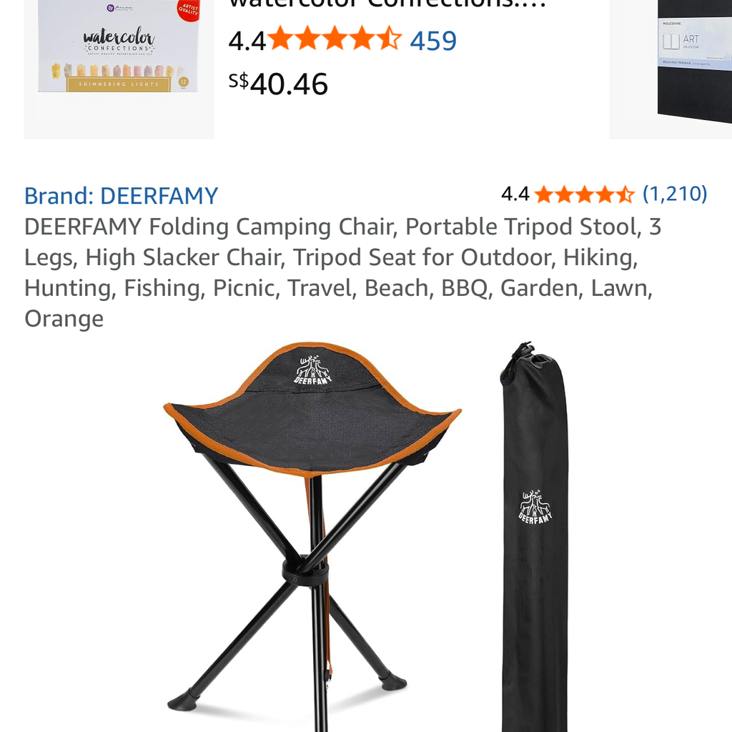 Tính năng Ghế Xếp 3 Chân Dã Ngoại DEERFAMY Portable Tripod Stool (Hàng Amazon) Chi tiết tính năng nổi bật và chất liệu bền bỉ của Ghế Xếp 3 Chân Dã Ngoại DEERFAMY Portable Tripod Stool (Hàng Amazon)