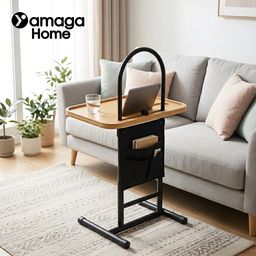 Bàn di động YAMAGA HOME, bàn cạnh Sofa, bàn kê đầu giường, bàn ngâm bồn tắm
