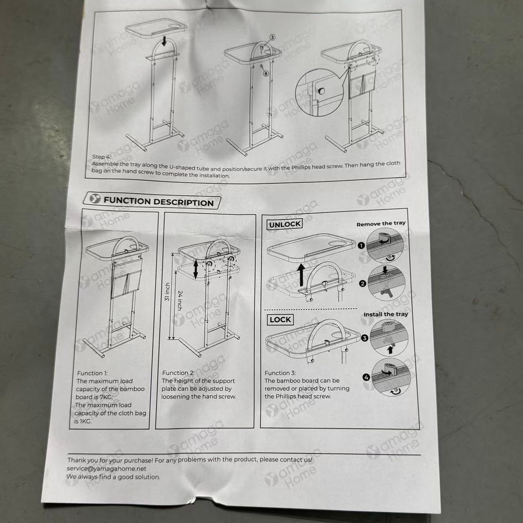 Bàn Di Động Đa Năng YAMAGA HOME (Kê Đầu Giường, Sofa, Bồn Tắm) thực tế Bàn Di Động Đa Năng YAMAGA HOME (Kê Đầu Giường, Sofa, Bồn Tắm) - Góc chụp chi tiết thực tế 19
