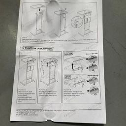 Bàn di động YAMAGA HOME, bàn cạnh Sofa, bàn kê đầu giường, bàn ngâm bồn tắm