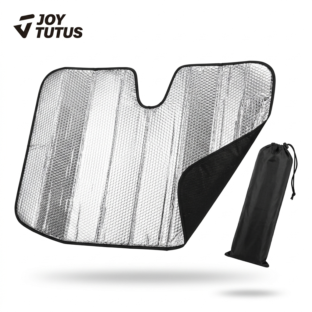 Tấm Chắn Nắng Kính Lái Ô Tô JOY TUTUS (Hàng Amazon Mỹ) chính hãng Tấm Chắn Nắng Kính Lái Ô Tô JOY TUTUS (Hàng Amazon Mỹ) - Thiết kế ngoại quan thực tế chính hãng tại Hiếu Tạp Hóa
