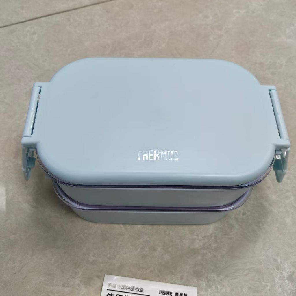 Hộp Cơm Giữ Nhiệt 2 Tầng THERMOS 1.1L Inox 304 Cao Cấp thực tế Hộp Cơm Giữ Nhiệt 2 Tầng THERMOS 1.1L Inox 304 Cao Cấp - Góc chụp chi tiết thực tế 9