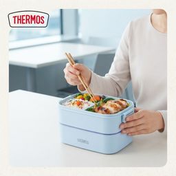 Hộp cơm 2 tầng hãng THERMOS 1.1L