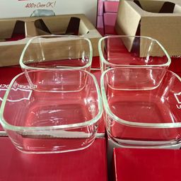 BỘ 4 BÁT THỦY TINH BOROSILICATE LOCK&LOCK – ĐỈNH CAO CHỊU NHIỆT, AN TOÀN CHO S…