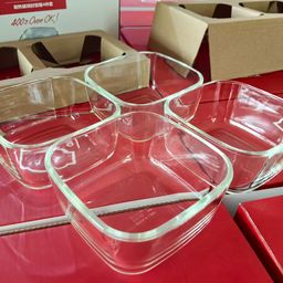 BỘ 4 BÁT THỦY TINH BOROSILICATE LOCK&LOCK – ĐỈNH CAO CHỊU NHIỆT, AN TOÀN CHO S…