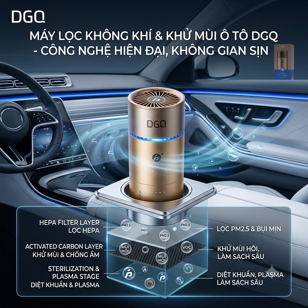 Máy Khử Mùi & Lọc Không Khí Diệt Khuẩn IP ION Thông Minh DGQ D2 (Hộp Cao) thực tế Máy Khử Mùi & Lọc Không Khí Diệt Khuẩn IP ION Thông Minh DGQ D2 (Hộp Cao) - Góc chụp chi tiết thực tế 6