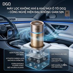 Máy khử mùi & lọc không khí diệt khuẩn IP ION thông minh DGQ - D2 (Hộp Cao)