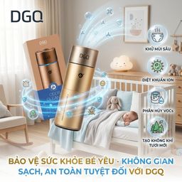 Máy khử mùi & lọc không khí diệt khuẩn IP ION thông minh DGQ - D2 (Hộp Cao)