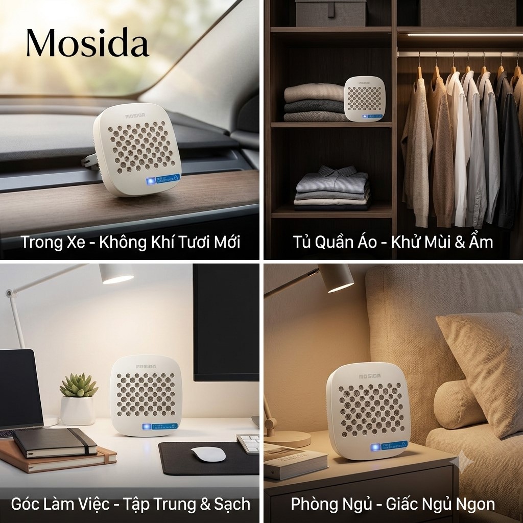 Máy Khử Mùi Khử Trùng Bằng Khí Ozone Mosida SD-20 (Xe Hơi & Không Gian Kín) thực tế Máy Khử Mùi Khử Trùng Bằng Khí Ozone Mosida SD-20 (Xe Hơi & Không Gian Kín) - Góc chụp chi tiết thực tế 6
