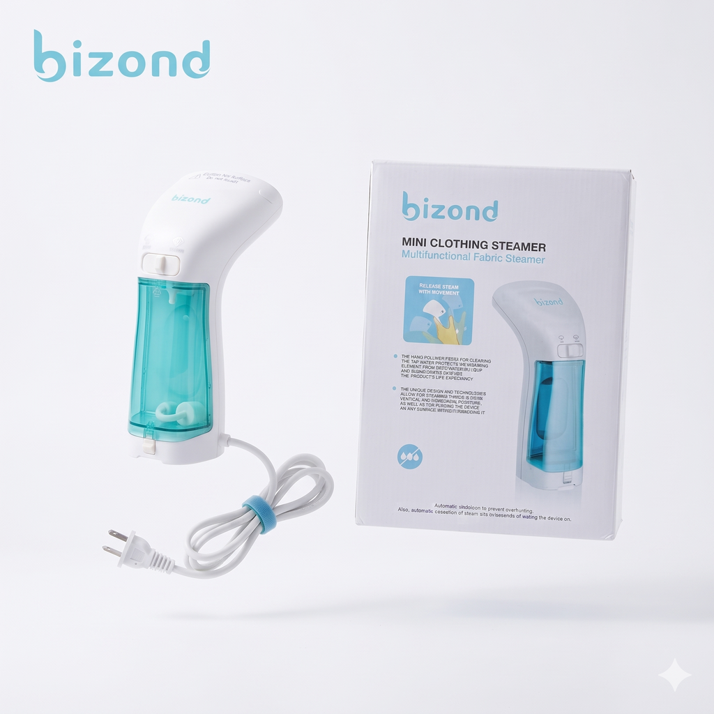 Bàn Là Hơi Nước Cầm Tay Mini Bizond STMR-010116 Nhỏ Gọn Du Lịch chính hãng Bàn Là Hơi Nước Cầm Tay Mini Bizond STMR-010116 Nhỏ Gọn Du Lịch - Thiết kế ngoại quan thực tế chính hãng tại Hiếu Tạp Hóa