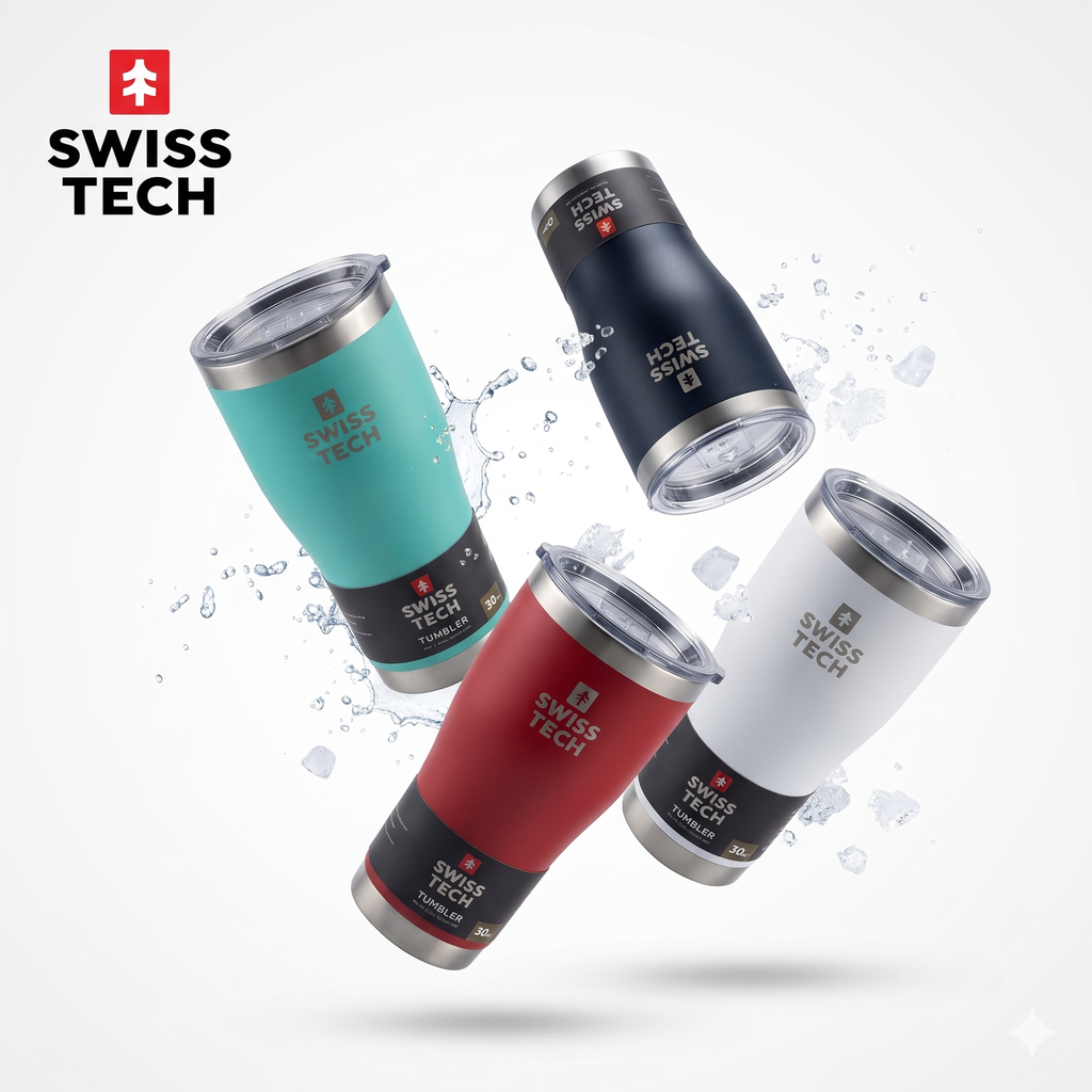 Tính năng Ly Cốc Giữ Nhiệt SWISS TECH Tumbler 30oz (~887ml) Thép Không Gỉ 18/8 Dung Tích Lớn Chi tiết tính năng nổi bật và chất liệu bền bỉ của Ly Cốc Giữ Nhiệt SWISS TECH Tumbler 30oz (~887ml) Thép Không Gỉ 18/8 Dung Tích Lớn