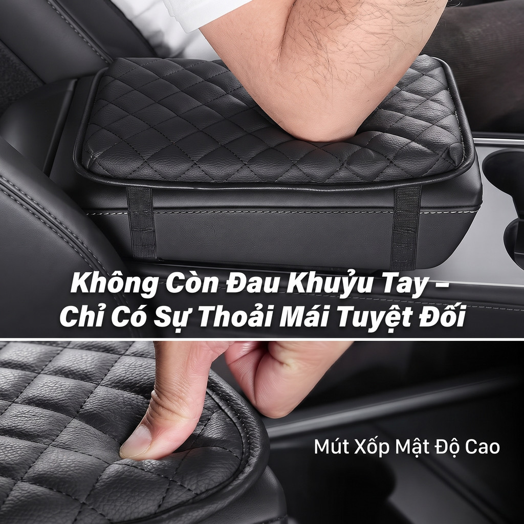 Cách sử dụng Tấm Đệm Bệ Tì Tay Bằng Da Cao Cấp Cho Xe Hơi JOYTUTUS (Chống Mỏi Khuỷu Tay) Hướng dẫn thao tác sử dụng và trải nghiệm thực tế Tấm Đệm Bệ Tì Tay Bằng Da Cao Cấp Cho Xe Hơi JOYTUTUS (Chống Mỏi Khuỷu Tay)