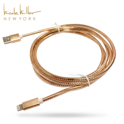 Combo Củ sạc + 2 dây cáp có MFI hãng Nicole Miller New York, sạc 2 cổng + cáp…
