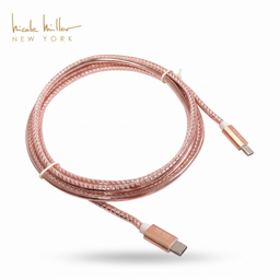 Combo Củ sạc + 2 dây cáp có MFI hãng Nicole Miller New York, sạc 2 cổng + cáp…
