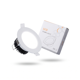 Hộp 2 chiếc Đèn LED Downlight âm trần 7W 3 chế độ (Đèn Mắt Trâu) size 75mm