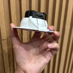 Hộp 2 chiếc Đèn LED Downlight âm trần 7W 3 chế độ (Đèn Mắt Trâu) size 75mm