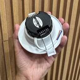 Hộp 2 chiếc Đèn LED Downlight âm trần 7W 3 chế độ (Đèn Mắt Trâu) size 75mm