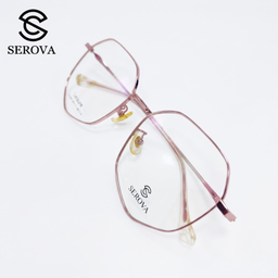 Kính mắt cao cấp hãng SEROVA Leisure SL606 - C15, gọng kính cận