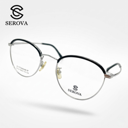 Kính mắt Titanium cao cấp hãng SEROVA SC122 - C36, gọng kính cận, chất liệu Ti…