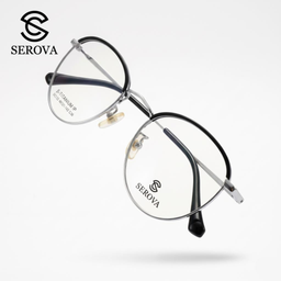 Kính mắt Titanium cao cấp hãng SEROVA SC122 - C36, gọng kính cận, chất liệu Ti…