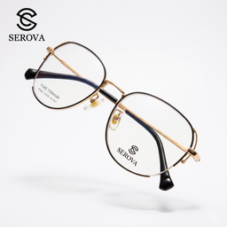Kính mắt Titanium cao cấp hãng SEROVA SP285 - C07, gọng kính cận, chất liệu Ti…