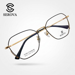 Kính mắt Titanium cao cấp hãng SEROVA SP303 - C07, gọng kính cận, chất liệu Ti…