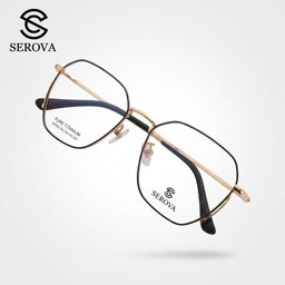 Kính mắt Titanium cao cấp hãng SEROVA SP303 - C07, gọng kính cận, chất liệu Ti…
