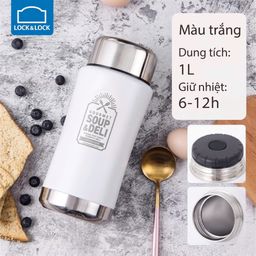 Bình ủ cháo / hộp cơm giữ nhiệt LOCK&LOCK GOURMET SOUP & DELI 1L (LHC8030)