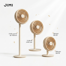 Quạt cây tích điện JIMI ( Xiaomi ) tăng giảm chiều cao , gió siêu mạnh, ko chổ…