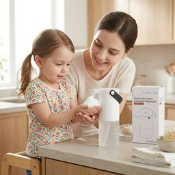 Máy rửa tay tạo bọt tự động BTS-102, nhả bọt tự động, dùng nước rửa tay pha lo…