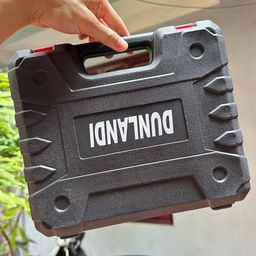 Bộ Máy khoan & vặn vít không dây hãng DUNLANDI , 2 pin rời, kèm hộp full phụ k…
