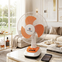 Quạt bàn tích điện hãng EASY POWER EP-3212A , chạy nguồn 220v 12 inch , sạc điện thoại, đèn Led