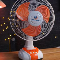 Quạt bàn tích điện, chạy điện 220v EP-2112A 12 inch hãng EASY POWER