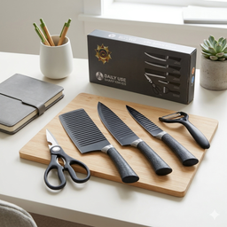 Bộ dao làm bếp 6 món SHARP KNIFE ( Fullbox )