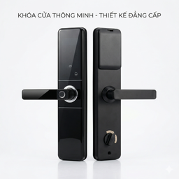 Khoá cửa thông minh, dùng vân tay - mật khẩu . Hàng nội địa Trung ( ko bao gồm ruột khoá )