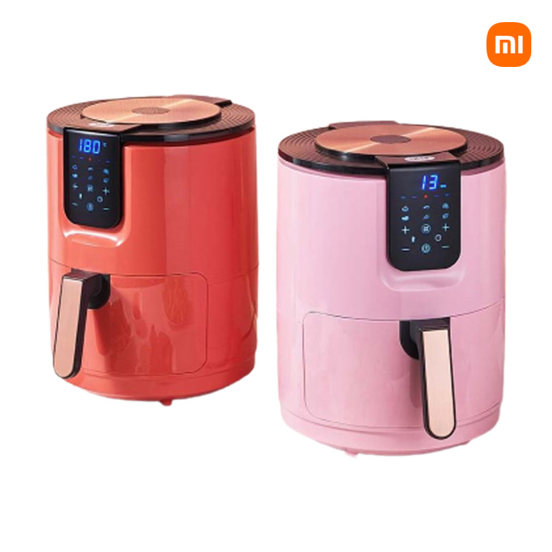 Nồi chiên không dầu 3.5L XIAOMI YOUBAN 5106TS oil-free large-capacity air fryer - Hồng - Ảnh 3