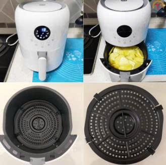 Nồi chiên không dầu Xiaomi Youpin UOB Intelligent Oil-Free Air Fryer YB-2208T - 2.6L - Ảnh 3