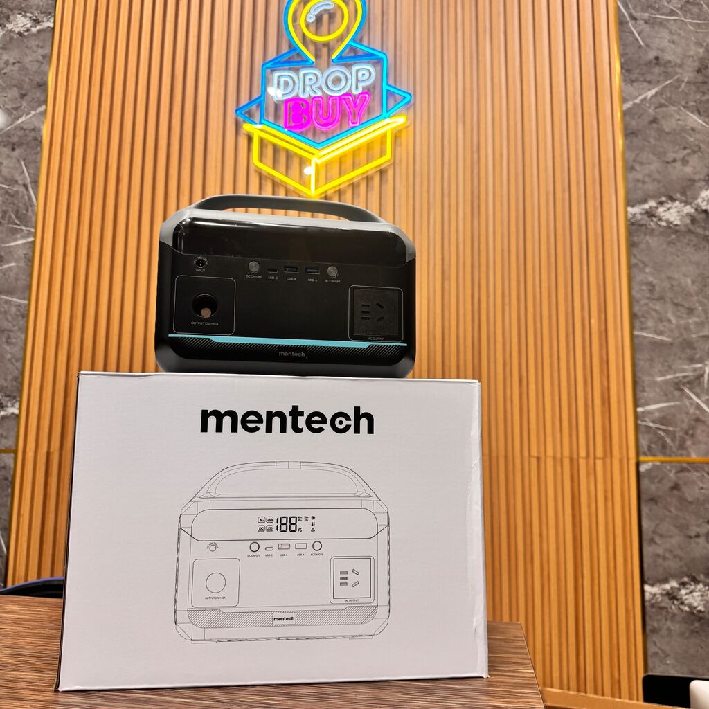 Trạm sạc MENTECH 300W MT300M1 dung lượng 192Wh, ouput AC 220v