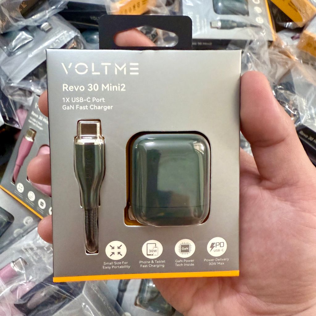 Bộ sạc nhanh Voltme Revo 30 Mini 2 kèm cáp C to C