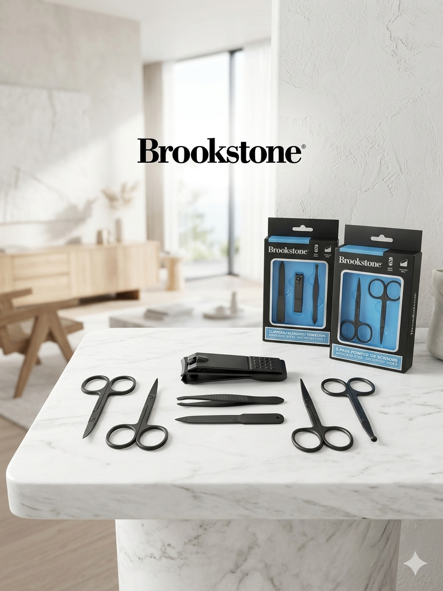 Bộ Chăm Sóc Móng Và Làm Đẹp 7 Món Chính Hãng Brookstone ( Mỹ )